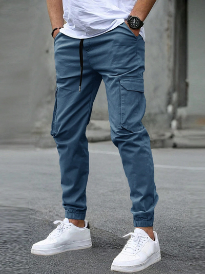 Durand Bordeaux | JOGGERS CARGO POUR HOMME