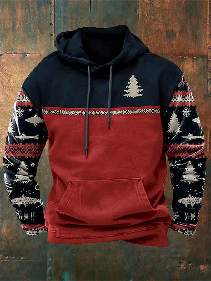 Durand Bordeaux | HOODIE AVEC MOTIF DE NOËL