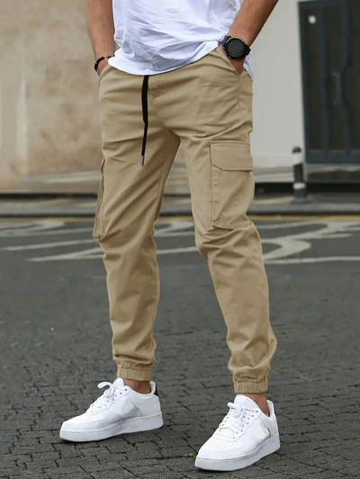 Durand Bordeaux | JOGGERS CARGO POUR HOMME