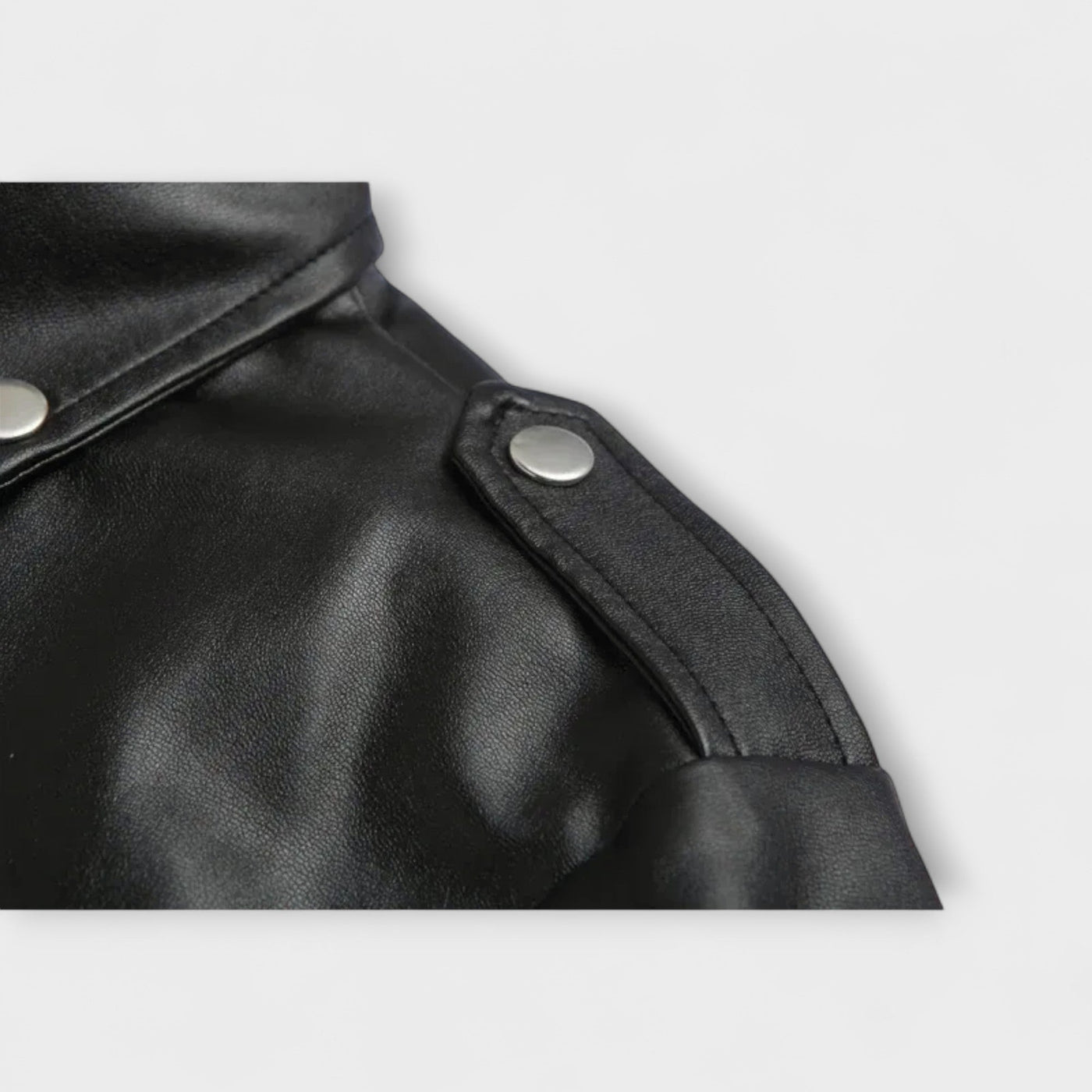 Durand Bordeaux | BLOQUE BOMBER EN CUIR ÉLÉGANTE