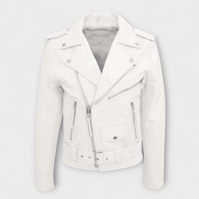 Durand Bordeaux | BLOQUE BOMBER EN CUIR ÉLÉGANTE