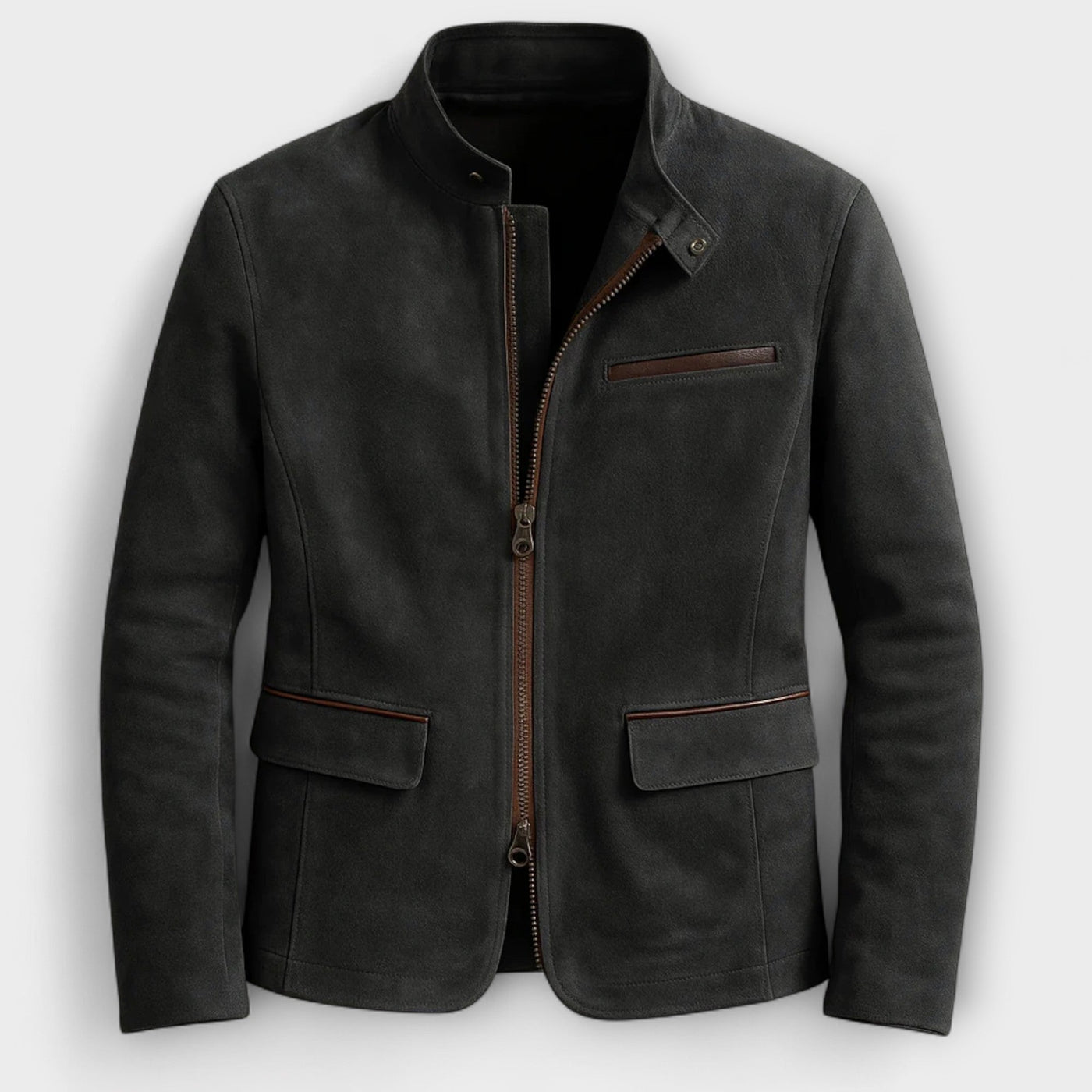 Durand Bordeaux | VESTE EN DAIM POUR HOMME