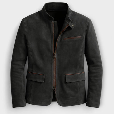 Durand Bordeaux | VESTE EN DAIM POUR HOMME