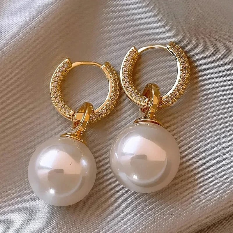 MILA™ | BOUCLES ÉLÉGANTES PERLE