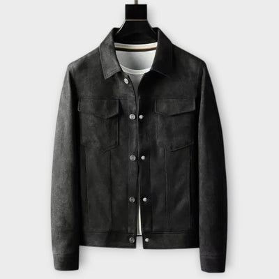 Durand Bordeaux | VESTE EN CUIR CHIC POUR HOMME