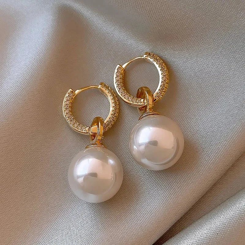 MILA™ | BOUCLES ÉLÉGANTES PERLE