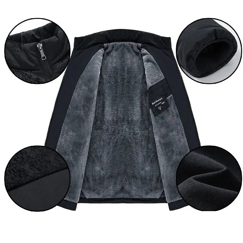 Durand Bordeaux | VESTE D'HIVER ÉLÉGANTE POUR HOMME