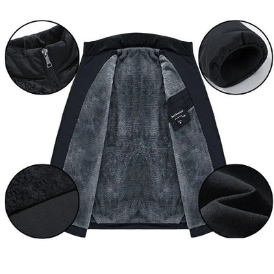 Durand Bordeaux | VESTE D'HIVER ÉLÉGANTE POUR HOMME