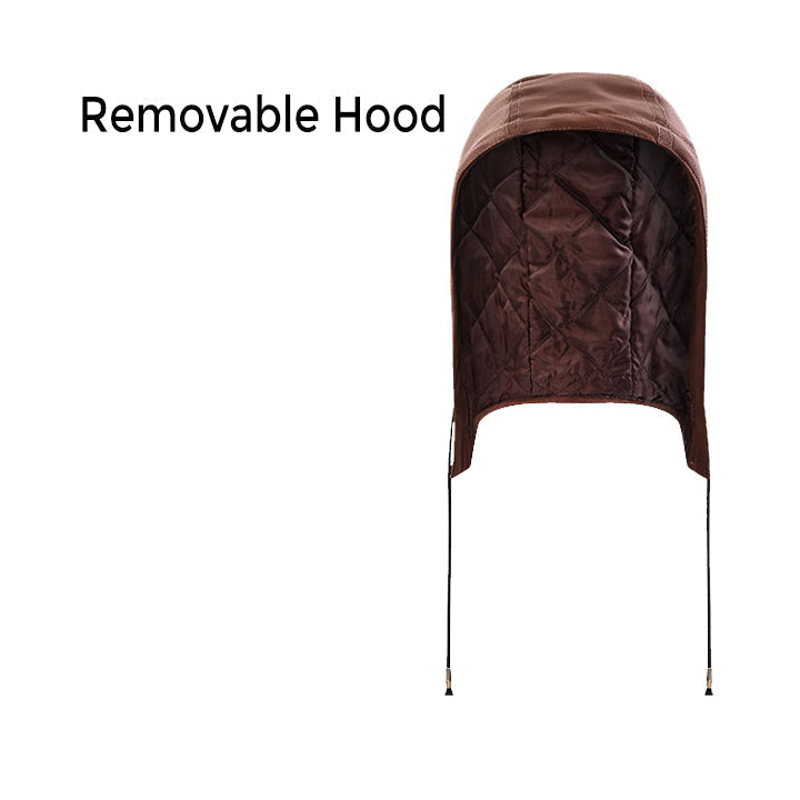 Durand Bordeaux | VESTE EN CUIR SIGNATURE