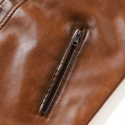 Durand Bordeaux | VESTE EN CUIR CRUISER