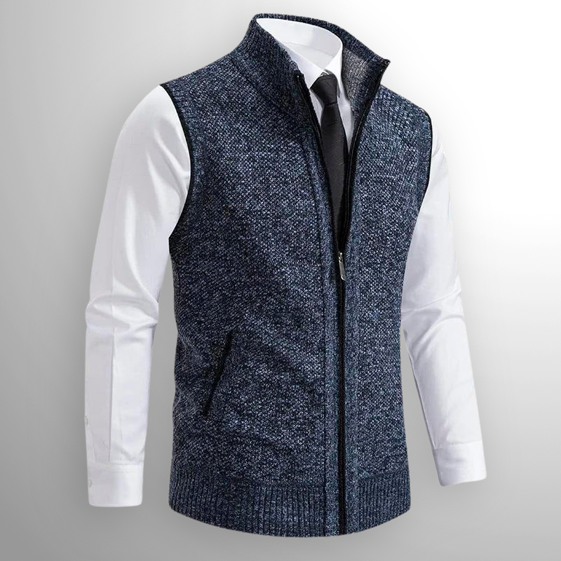Durand Bordeaux | GILET CASUAL EN LAINE