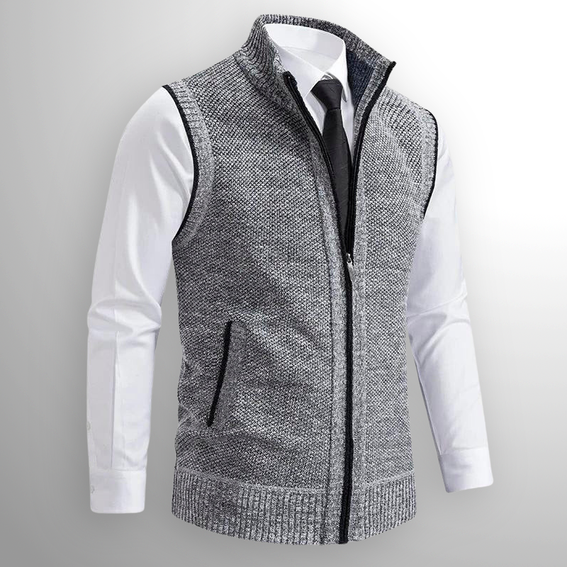 Durand Bordeaux | GILET CASUAL EN LAINE