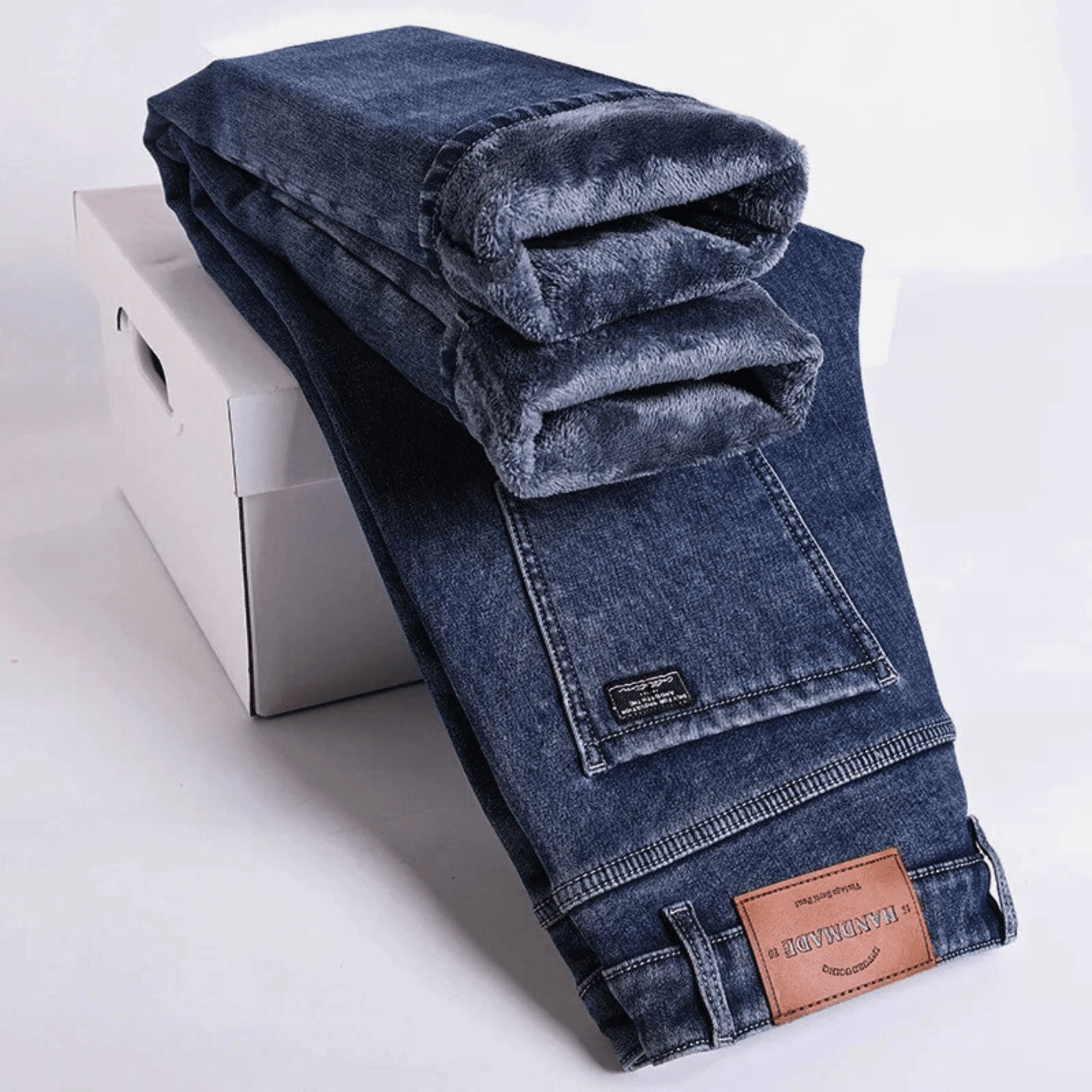 Durand Bordeaux | PANTALON EN DENIM THERMIQUE