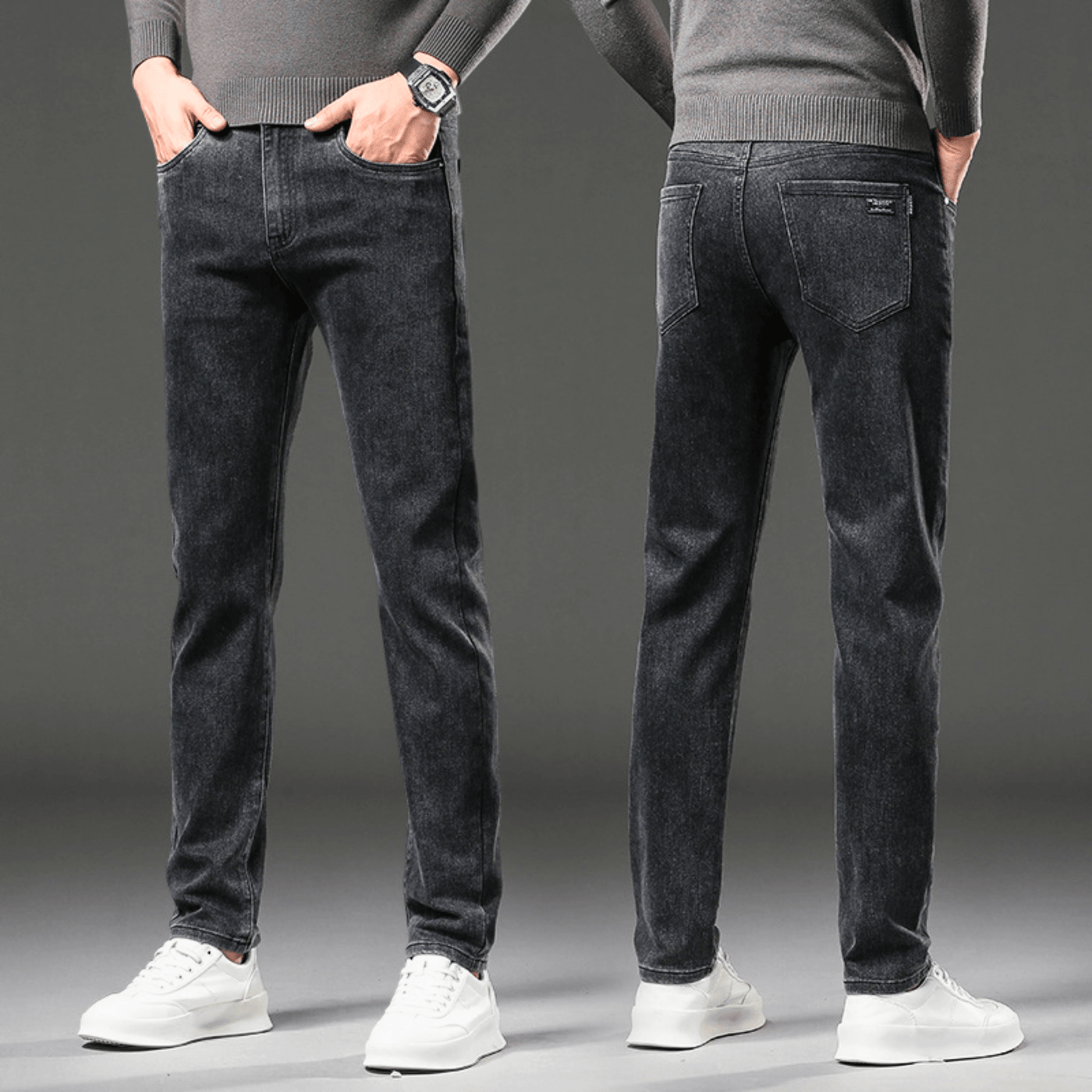 Durand Bordeaux | PANTALON EN DENIM THERMIQUE