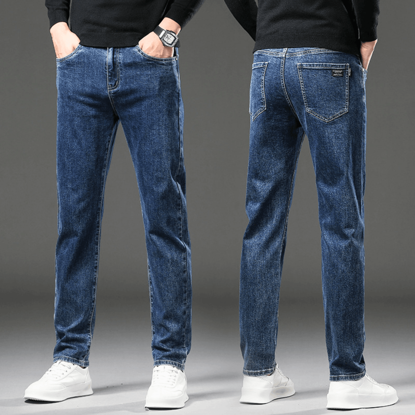 Durand Bordeaux | PANTALON EN DENIM THERMIQUE